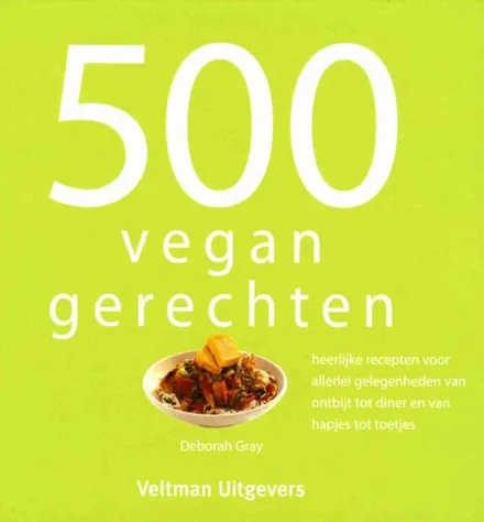 Cover van 500 vegan gerechten