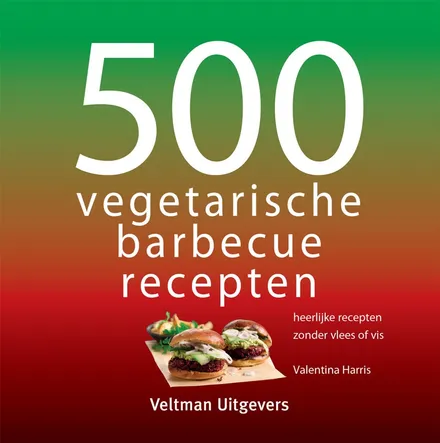 Cover van 500 vegetarische barbecue recepten