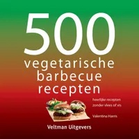 Cover van 500 vegetarische barbecue recepten
