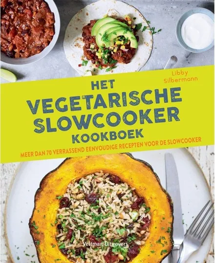 Cover van Het vegetarische slowcooker kookboek