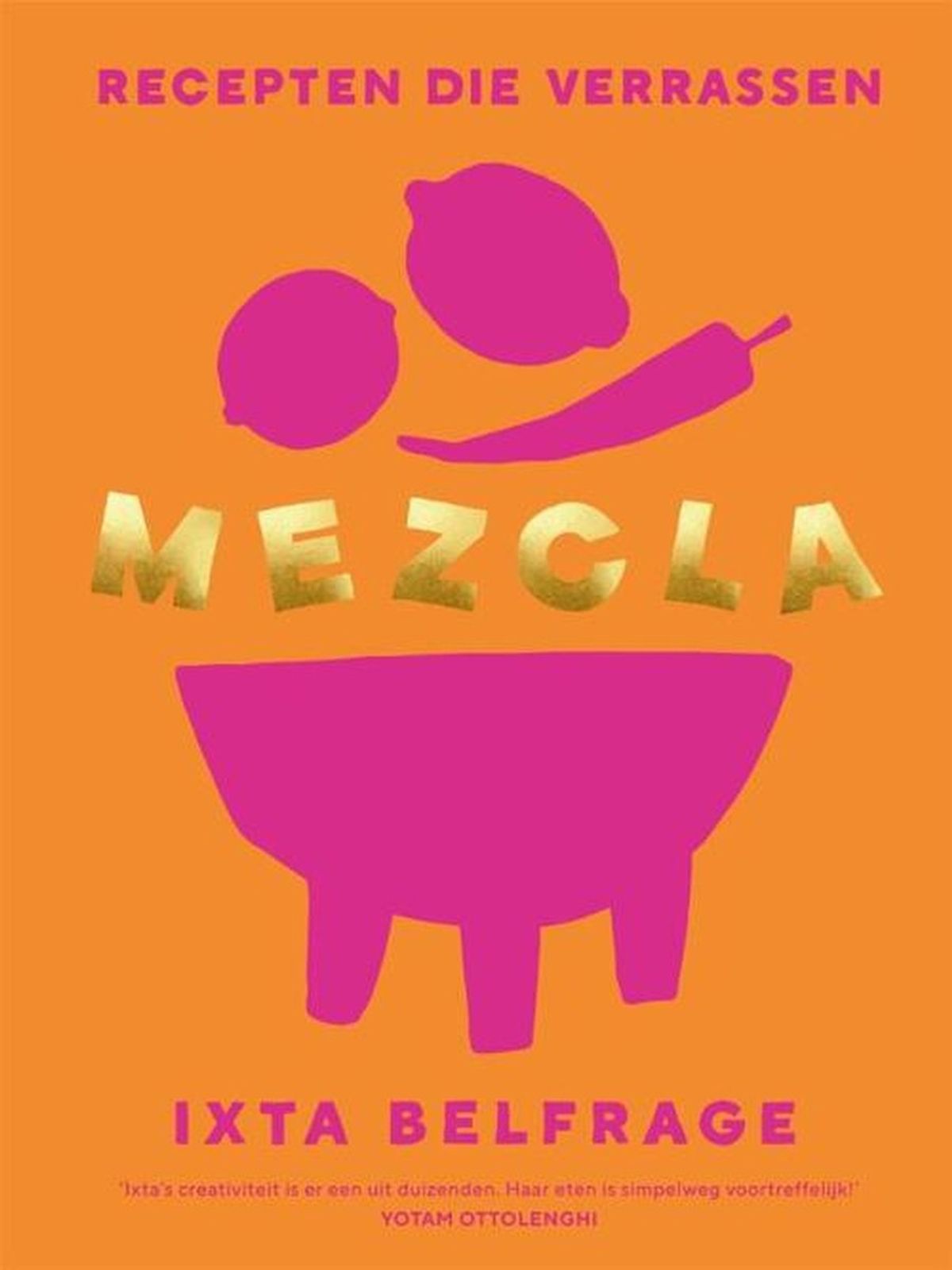 Cover van het Mezcla kookboek van Ixta Belfrage