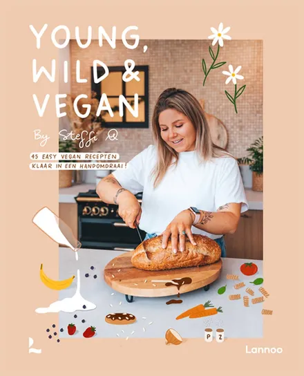 Cover van Young, wild & vegan